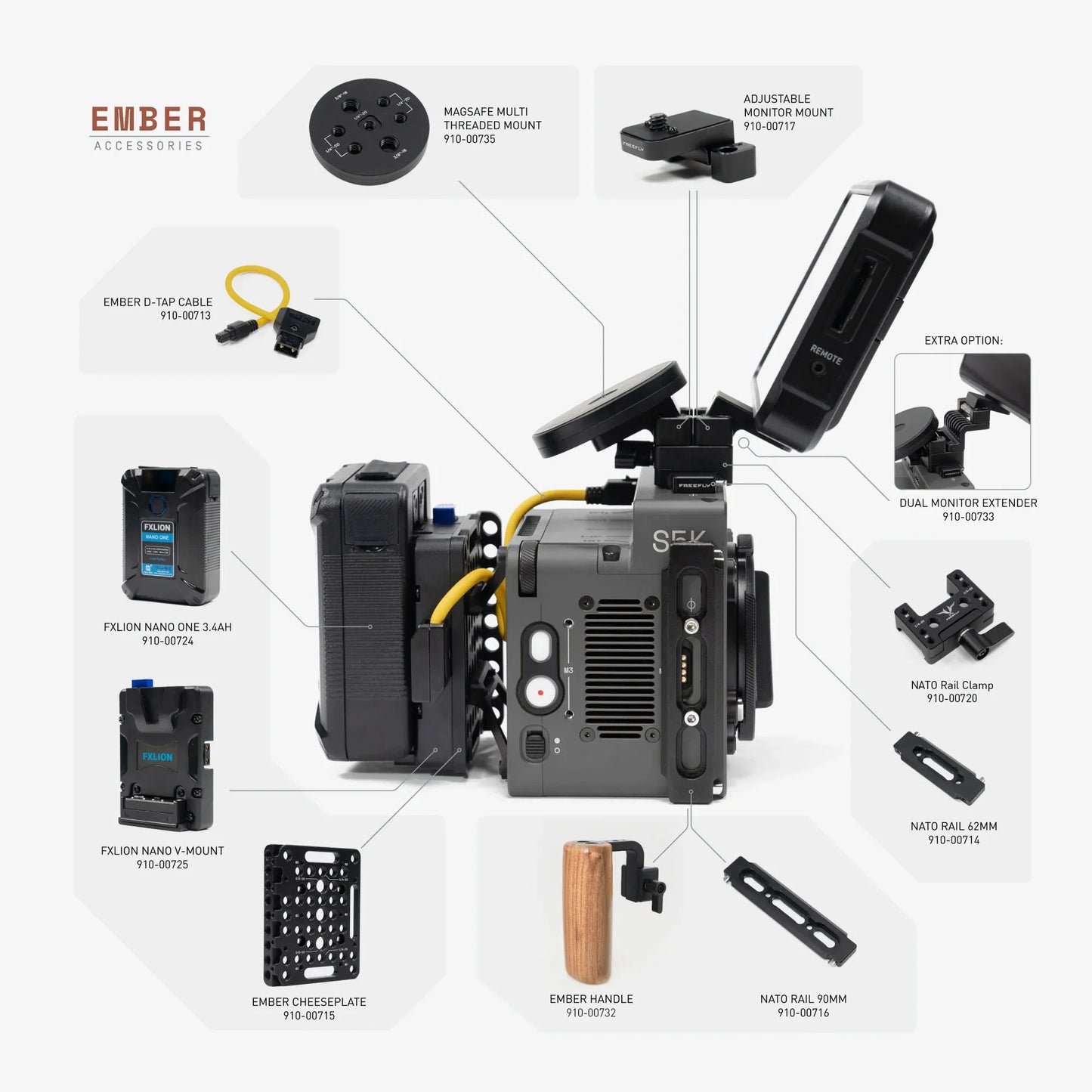 950-00114 Freefly Ember S5K (4TB) - Gray (Pre-Order)