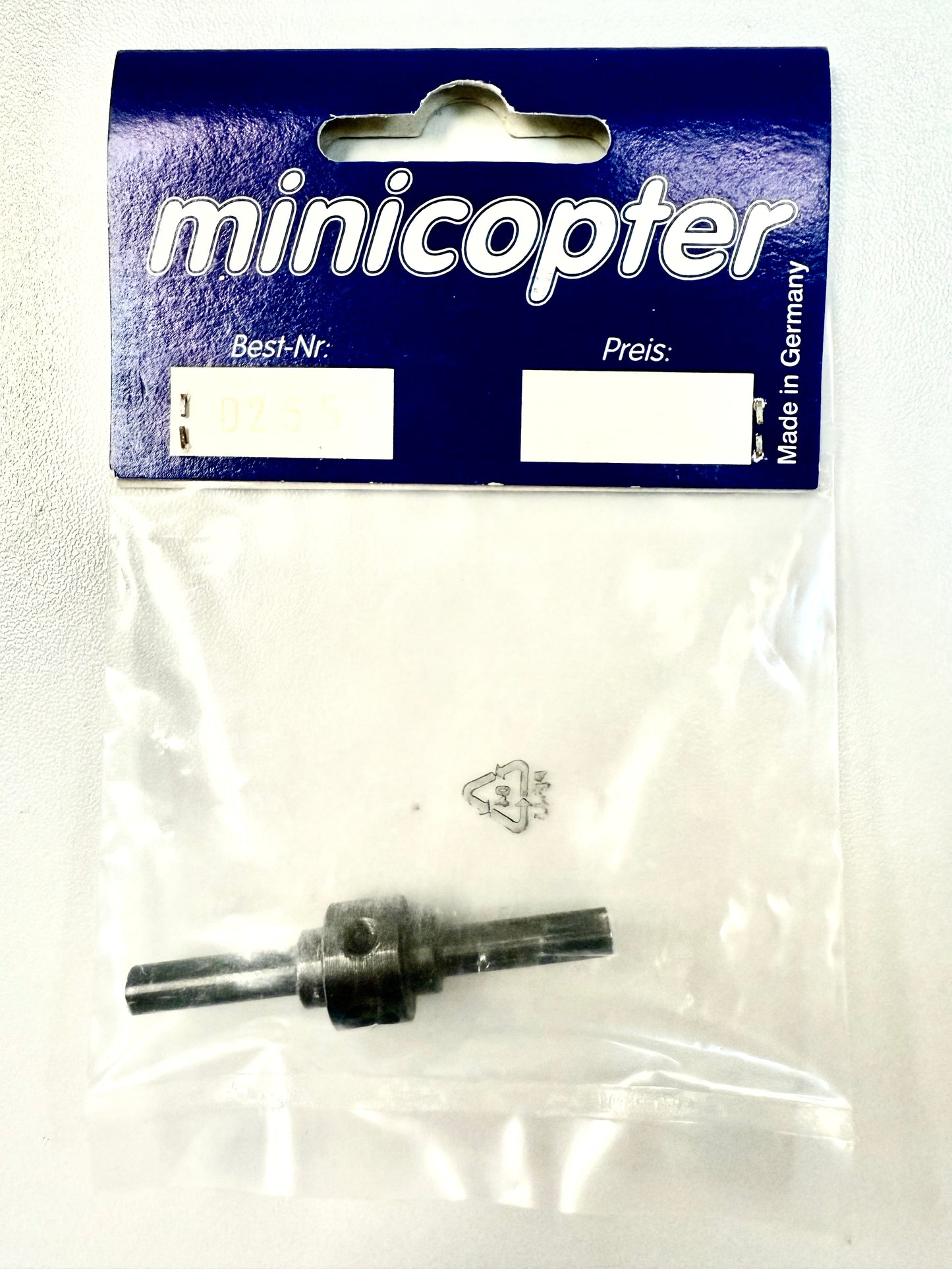 D255 tailrotorhub 6 mm