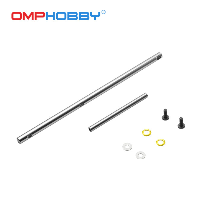 OSHM2306 OMPHOBBY Main shaft & Feathering shaft set