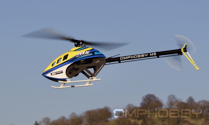 *NEW* OMPHOBBY M5 RC Helicopter Frame Kit Only (Pre-Order)