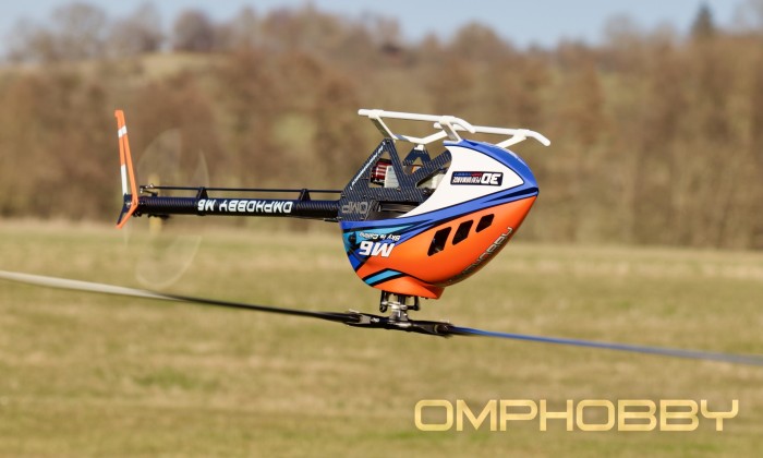 *NEW* OMPHOBBY M6 RC Helicopter Frame Kit Only (Pre-Order)