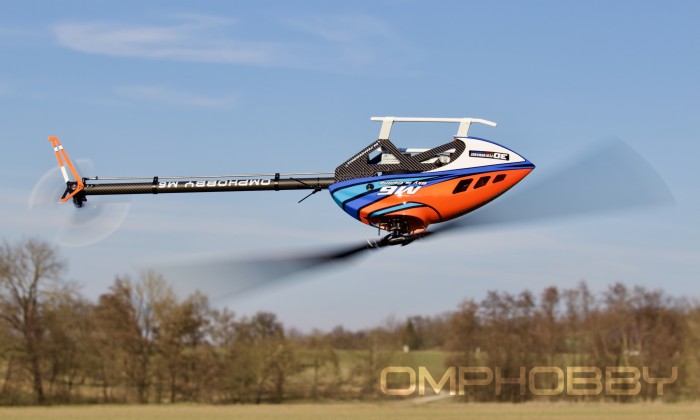 OMPHOBBY M6 RC Helicopter Frame Kit Only (Pre-Order)
