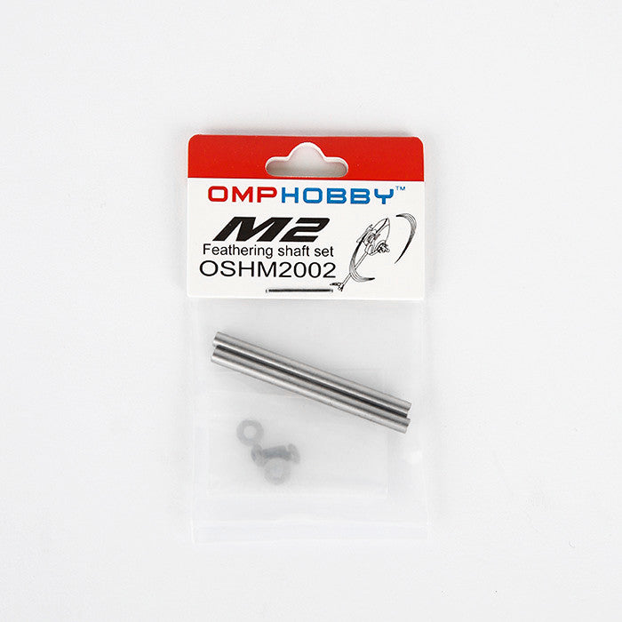 OSHM2002 OMPHOBBY M2 Feathering Shaft Set(2Pcs)