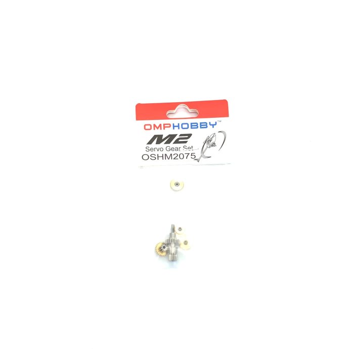 OSHM2075 OMPHOBBY Servo Gear Set For M2 For M2