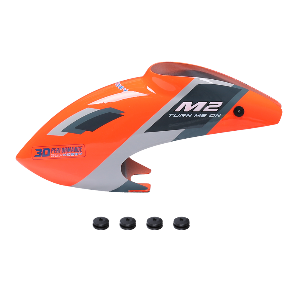 OSHM2323O OMPHOBBY M2 EVO Canopy set-Charm Orange