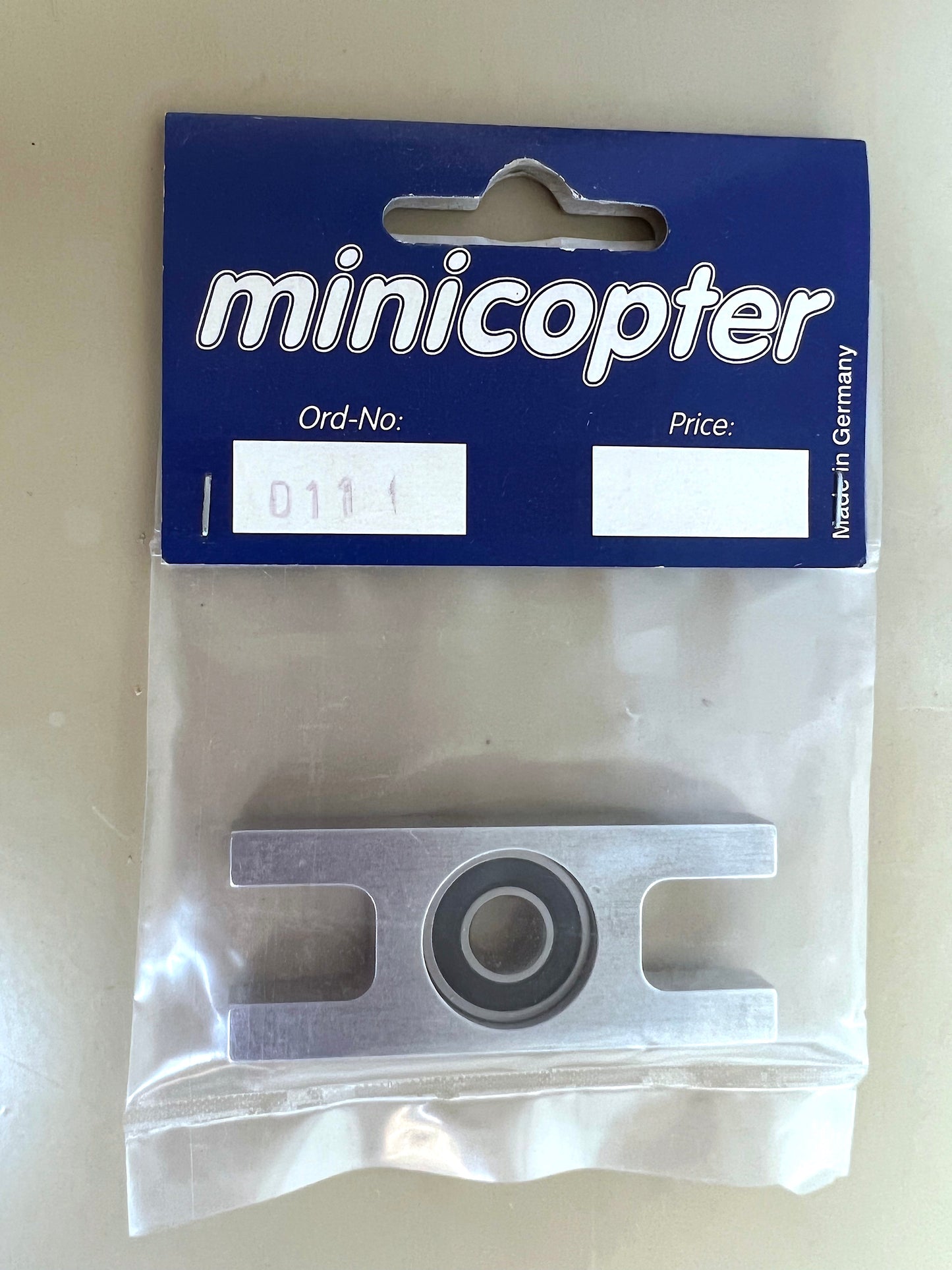 D011 minicopter bearingblock first stage