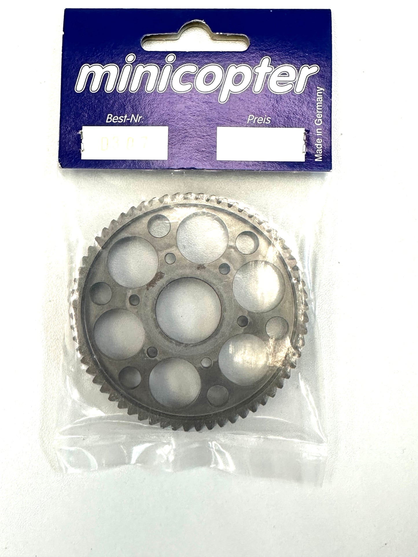 D307 gear wheel first stage 62T hardened Diabolo S