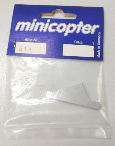 D018 minicopter Aileron roll servo mount