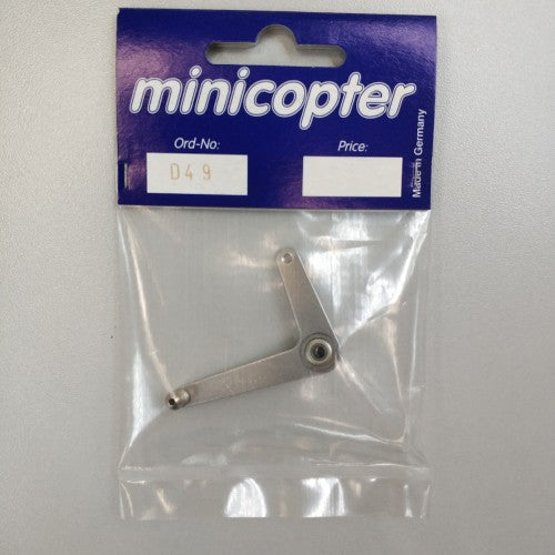 D049 minicopter tail bellcrank