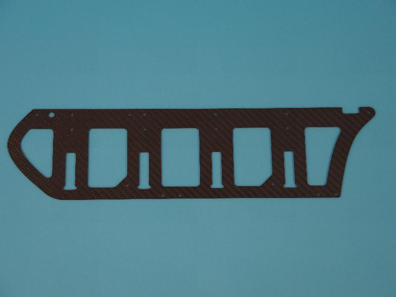 D040 minicopter lower left side frame
