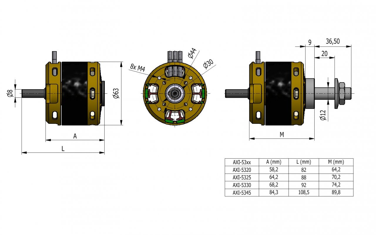 AXI 5330/18 GOLD LINE V2