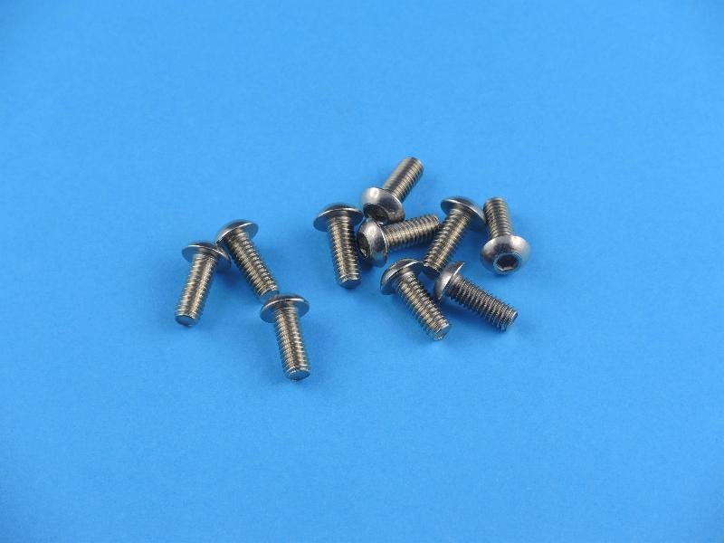 D107 minicopter hex lense screw M4x10 (10)