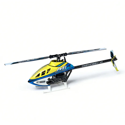 *NEW* OMPHOBBY M1 V3 PRO 3D RC Helicopter RTF Yellow 2026 | Pre-order (Copy)