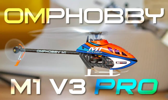 *NEW* OMPHOBBY M1 V3 PRO RC Helicopter | Pre-order Available March 2026 (pre-order)