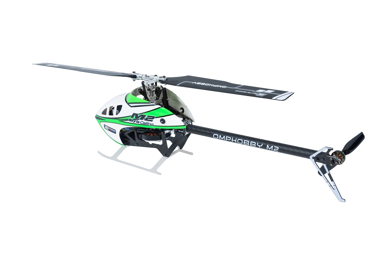 *NEW* OMPHOBBY M2 V3 SPORT RC Helicopter, Green (pre-order)