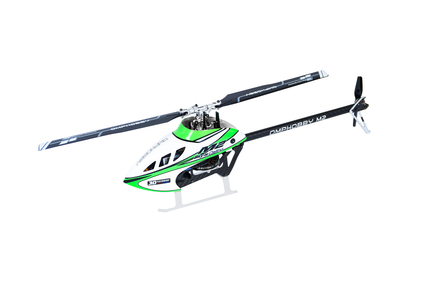 *NEW* OMPHOBBY M2 V3 SPORT RC Helicopter, Green (pre-order)