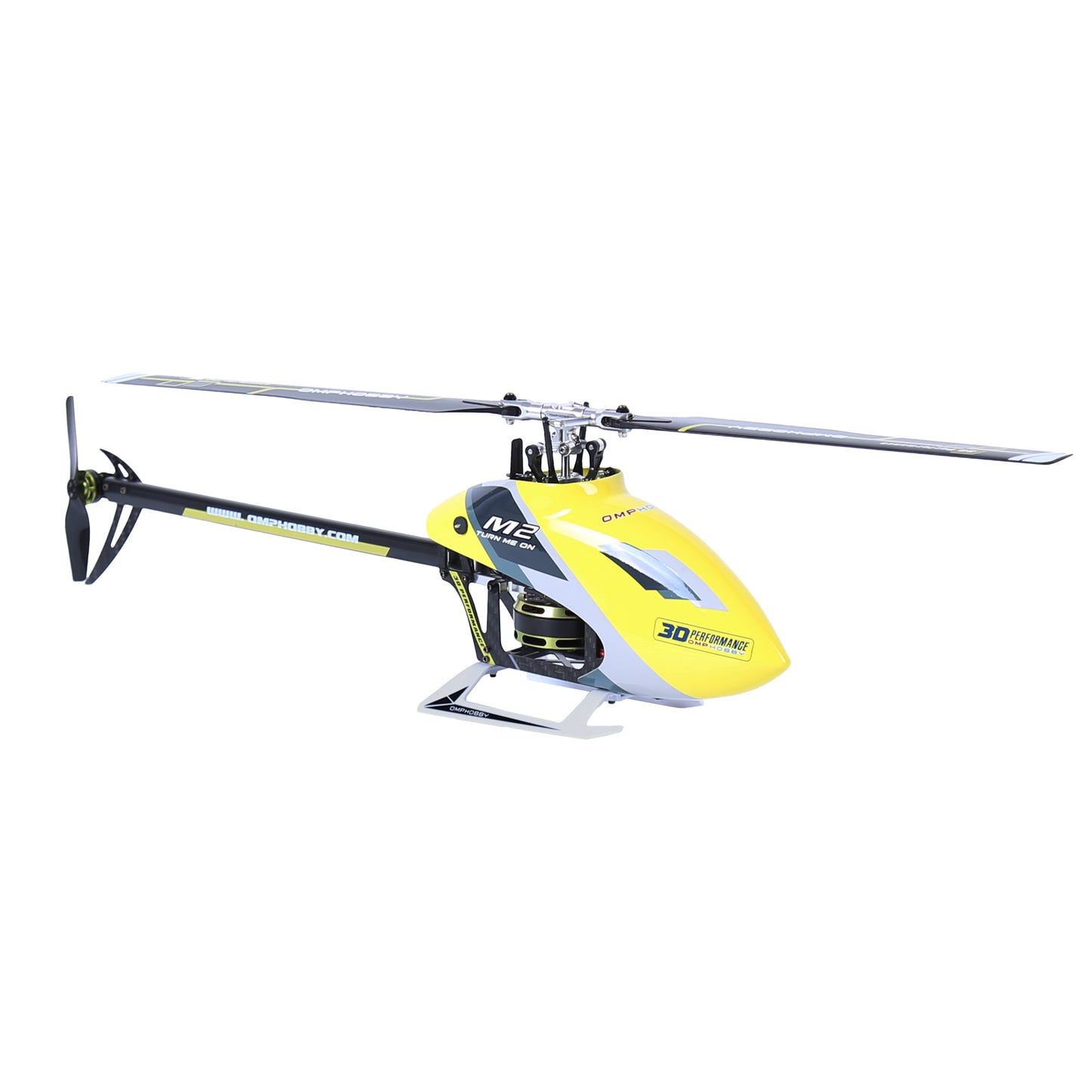 *NEW* OMPHOBBY 3D Helicopter M2 EVO MK2 PNP, YELLOW (Pre-Order)