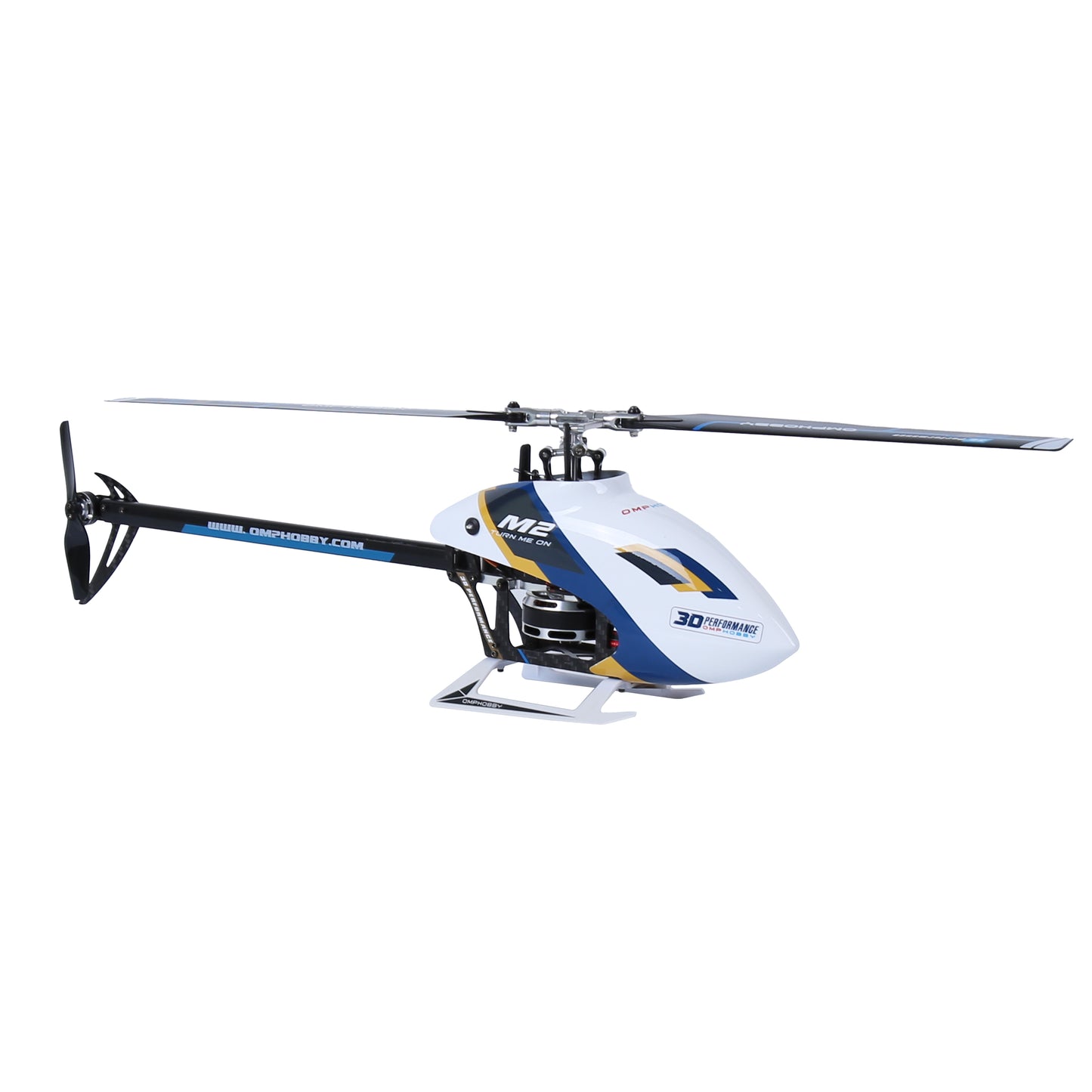 *NEW* OMPHOBBY 3D Helicopter M2 EVO MK2 PNP, YELLOW (Pre-Order)