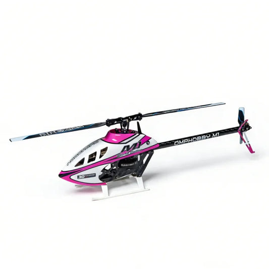 *NEW* OMPHOBBY M1 V3 PRO 3D RC Helicopter RTF Pink 2026 | Pre-order