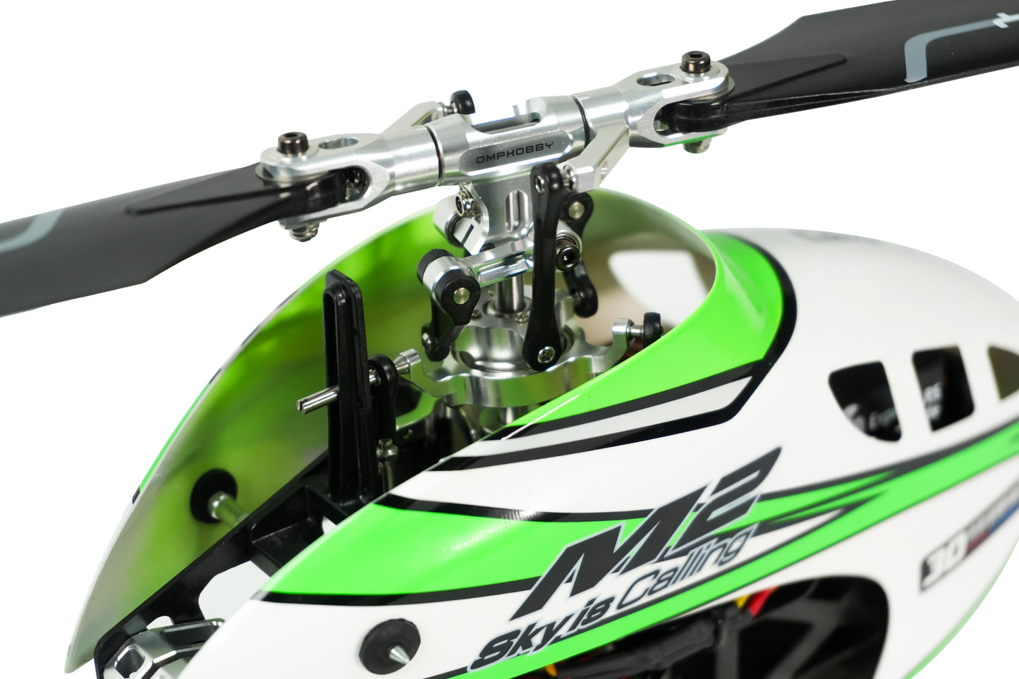 *NEW* OMPHOBBY M2 V3 SPORT RC Helicopter, Green (pre-order)