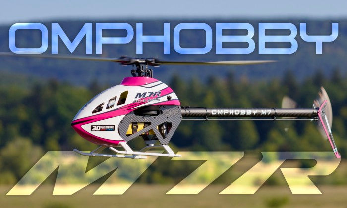 *New* OMPHOBBY M7R RC Helicopter--Available Oct. 2025 Pre-Order（Price tbc)