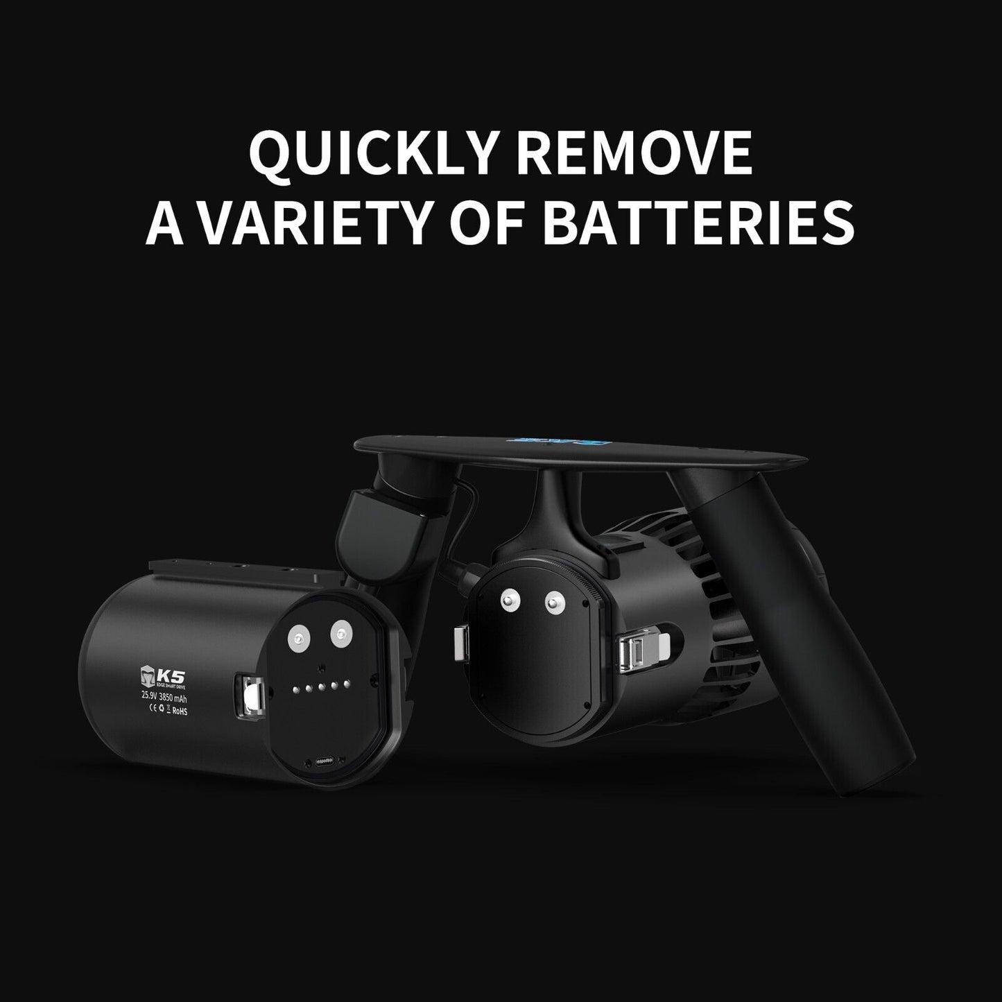 EDGE SMART DRIVE K5 Underwater Scooter for Scuba Diving Snorkeling for Adults (Pre-Order)