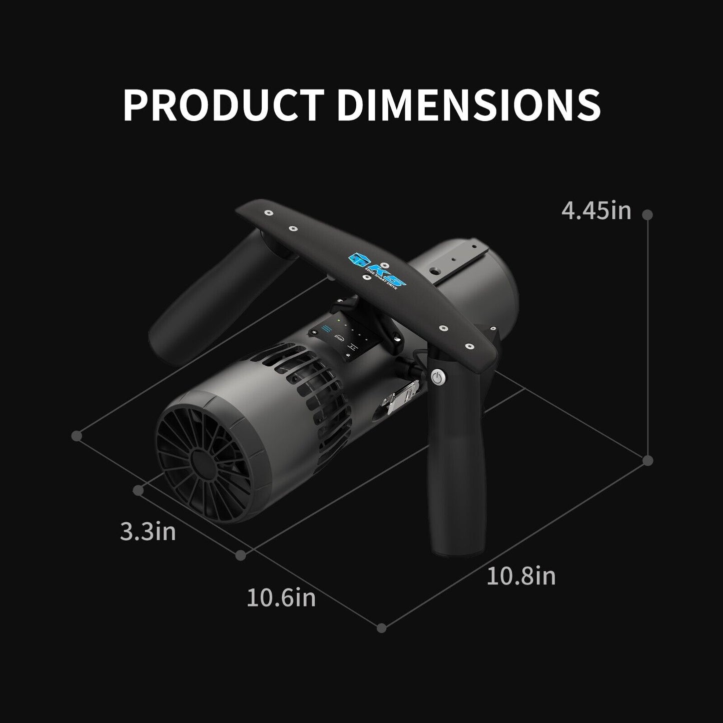 EDGE SMART DRIVE K5 Underwater Scooter for Scuba Diving Snorkeling for Adults (Pre-Order)