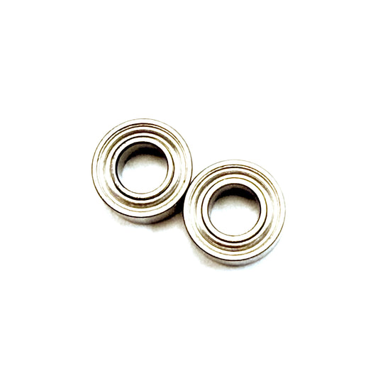K00075 EZO MR63ZZ Japan bearing 3x6x2.5mm 2pc (match MIKADO #2330)