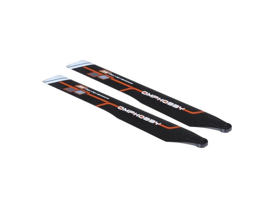 OSHM2321O OMPHOBBY M2 EVO Main Blades-Charm Orange