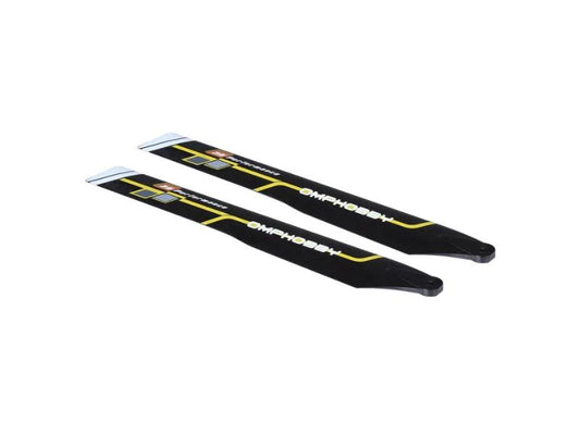 OSHM2321Y OMPHOBBY M2 EVO Main Blades-Racing Yellow