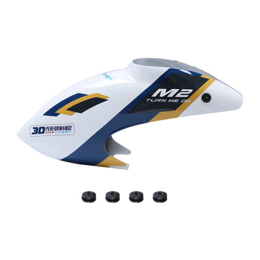 OSHM2323W OMPHOBBY M2 EVO Canopy set-Elegant White