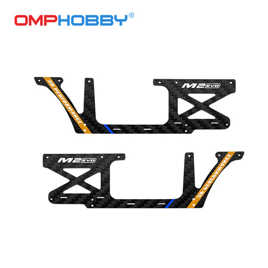 OSHM2326W OMPHOBBY M2 EVO Fuselage Carbon panel set -White