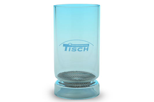 TE-1009 Tisch Glass Cartridge w/Stainless Steel Screens for PUF Sampling