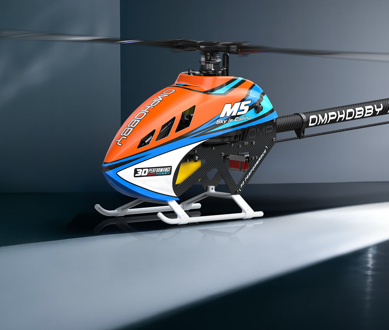 *NEW* OMPHOBBY M5 RC Helicopter Frame Kit Only (Pre-Order)