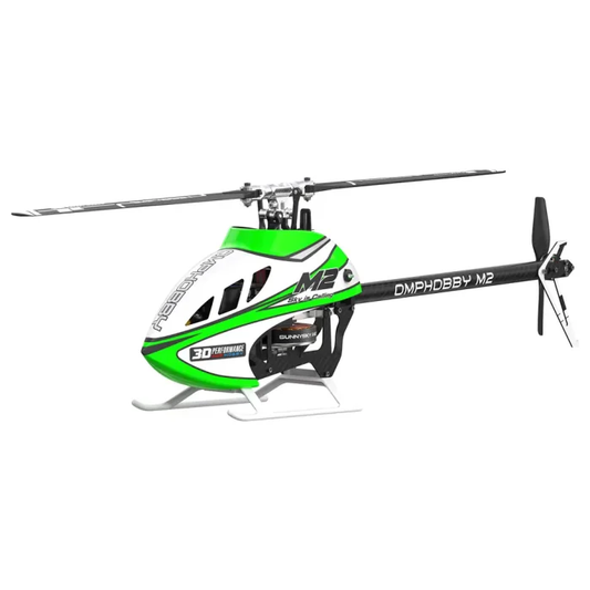 *NEW* OMPHOBBY M2 V3 SPORT RC Helicopter, Green (pre-order)