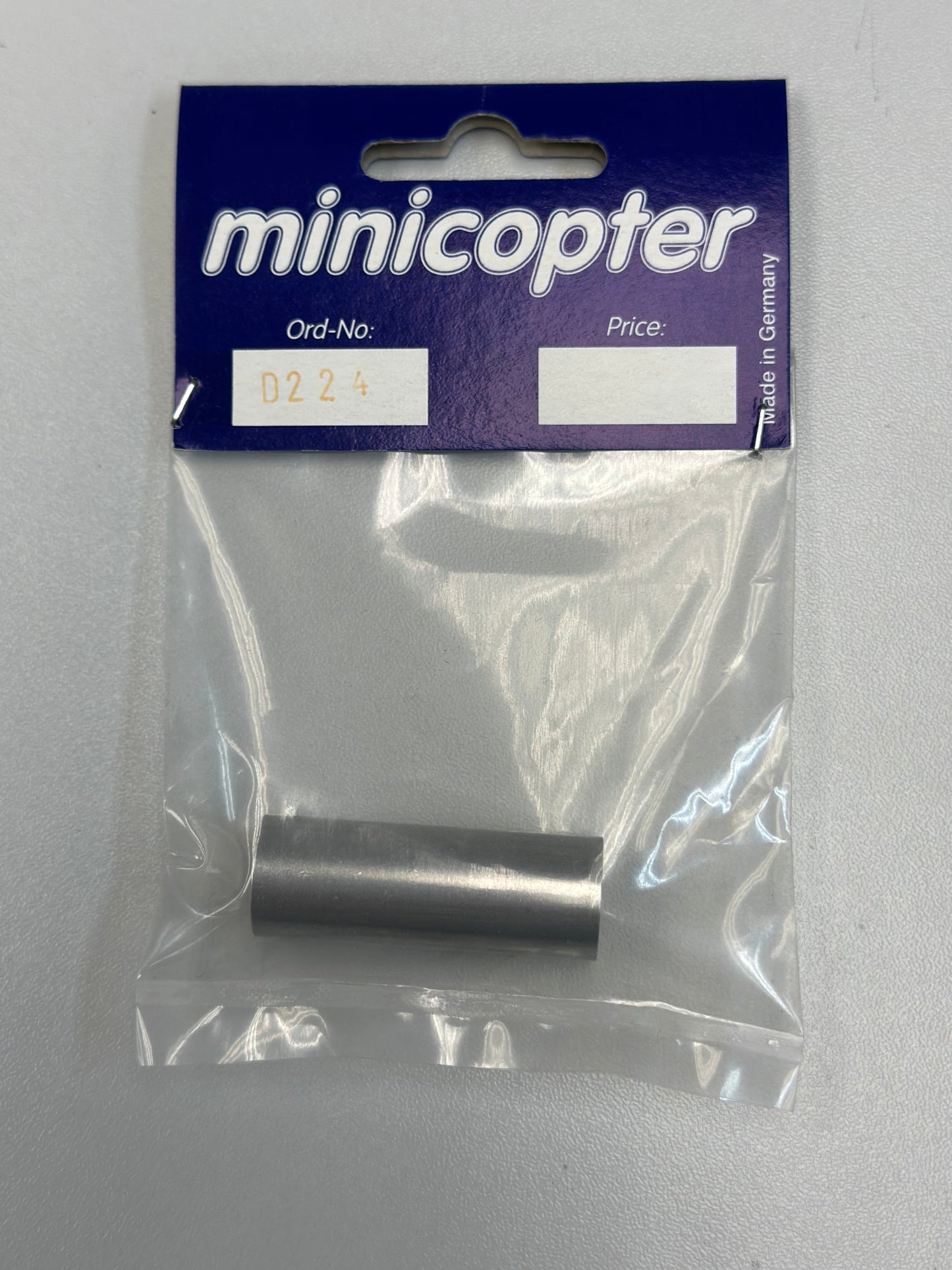 D224/D224s spacer bush mainshaft 12mm silver / black