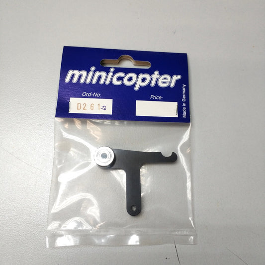 D261s bellcrank for belt tightening black